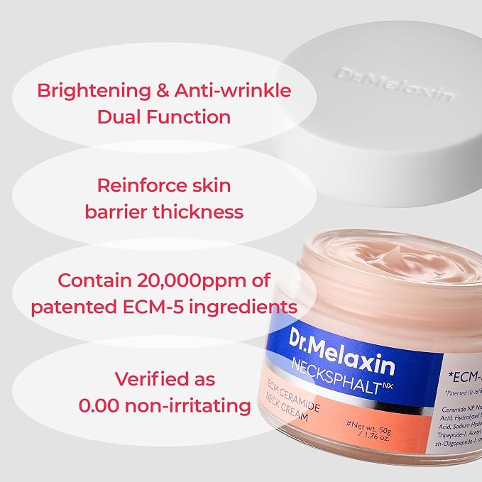 Dr.Melaxin Necksphalt Firming Cream with ECM-5 20,000ppm — 4