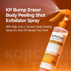 Dr.Melaxin Body & Face Peel Shot Duo Glow Rice Peeling Ampoule Kojic Acid & Turmeric spray — 4