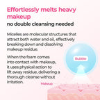 Dr. Melaxin Melting Bubble Cleanser – 2-in-1 Makeup Remover + Face Wash — 3