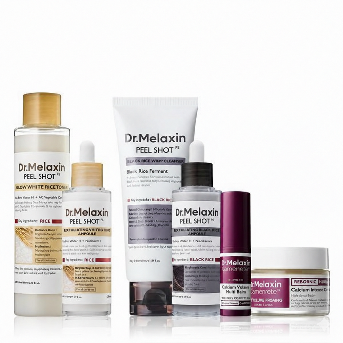 Melaxin Complete Pure Glow Firming Set — set contents