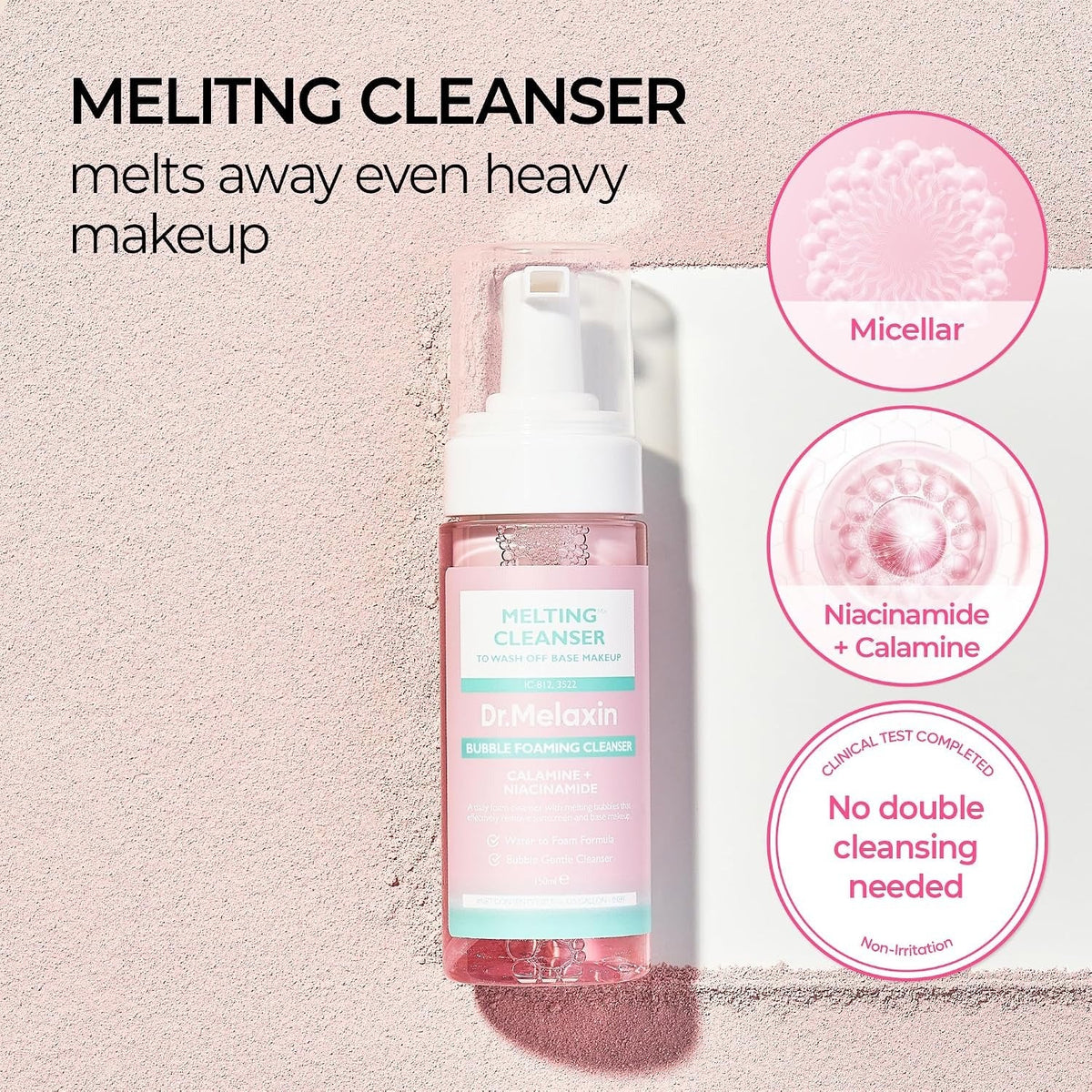 Dr. Melaxin Melting Bubble Cleanser